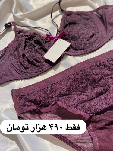 ست شورت و سوتین بانوان ابریشمی سایز ۷۵ الی ۹۰